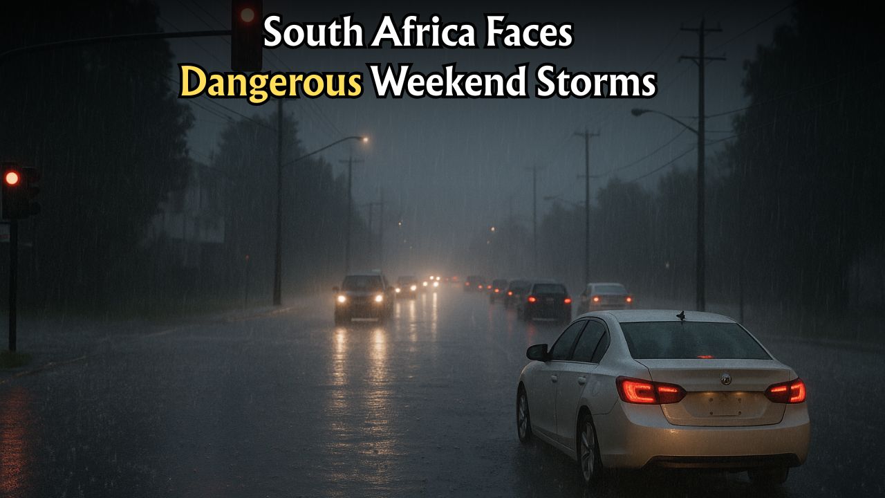 South Africa Weather Warning: Heavy Rain and Storms Expected This Weekend